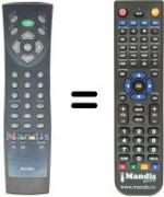 Replacement remote control Medion MD 42220