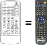 Replacement remote control LG RC 20 S
