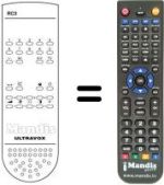 Replacement remote control RC 3