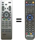 Replacement remote control Hifivox 20 LB 020 S4