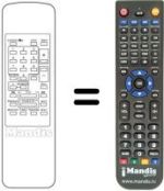 Replacement remote control RC 4000