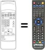 Replacement remote control RC 51321