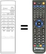 Replacement remote control RC 56 MONO