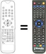 Replacement remote control Hypson NR 2899