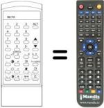 Replacement remote control RC 711