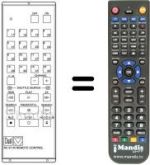 Replacement remote control RC 97