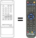Replacement remote control RC FO1