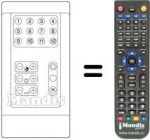 Replacement remote control RC IV 12 FACH