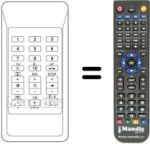 Replacement remote control RCT 2