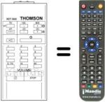 Replacement remote control RCT 3662