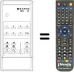 Replacement remote control REM 20