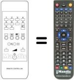 Replacement remote control Bush 28 50 NTXA