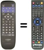 Replacement remote control RM-22-1