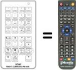 Replacement remote control RM-603 B