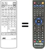 Replacement remote control RM-C707