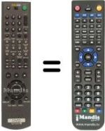 Replacement remote control RMT-D147 P