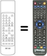 Replacement remote control RR 103