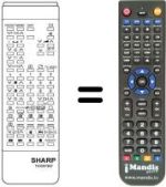 Replacement remote control RRMCG 0579 CESA