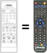 Replacement remote control RVR-990 B