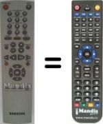 Replacement remote control Samsung SV-245 X