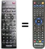 Replacement remote control SE-R0168
