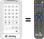 Replacement remote control 18599