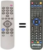 Replacement remote control SP H4