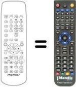 Replacement remote control SSR 52 ML