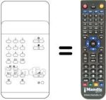 Replacement remote control TC 100