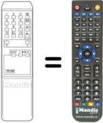 Replacement remote control TC 125