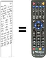 Replacement remote control TC 300