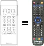 Replacement remote control TC 358