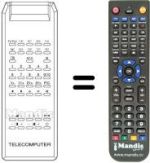 Replacement remote control TELECOMPUTER