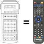Replacement remote control TELECONTROL 1600