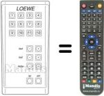 Replacement remote control TELEOPTIMAL 12