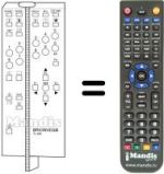Replacement remote control TL 400