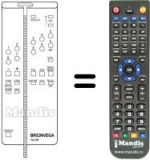 Replacement remote control TLC 301