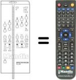 Replacement remote control TLC 331
