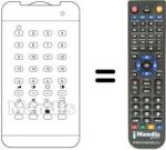 Replacement remote control TELECOMPUTER TRD