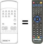 Replacement remote control TS