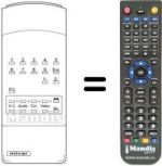 Replacement remote control TT 18