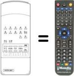 Replacement remote control TT 22