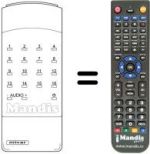 Replacement remote control TT 24