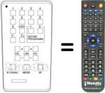 Replacement remote control TT 30