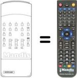 Replacement remote control TT 12