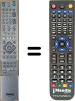 Replacement remote control DRH-5000