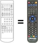 Replacement remote control UK 60002