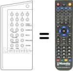 Replacement remote control ULTRASONIC 20 / 40