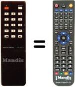 Replacement remote control UST 7007