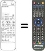 Replacement remote control WELTBLICH VTR 2911